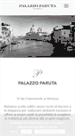 Mobile Screenshot of palazzoparuta.com